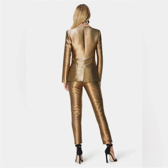 Ramy Brook  Women luxury Blazer Metallic Gold - Picture 6 of 16